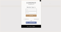 Desktop Screenshot of lussonet.com